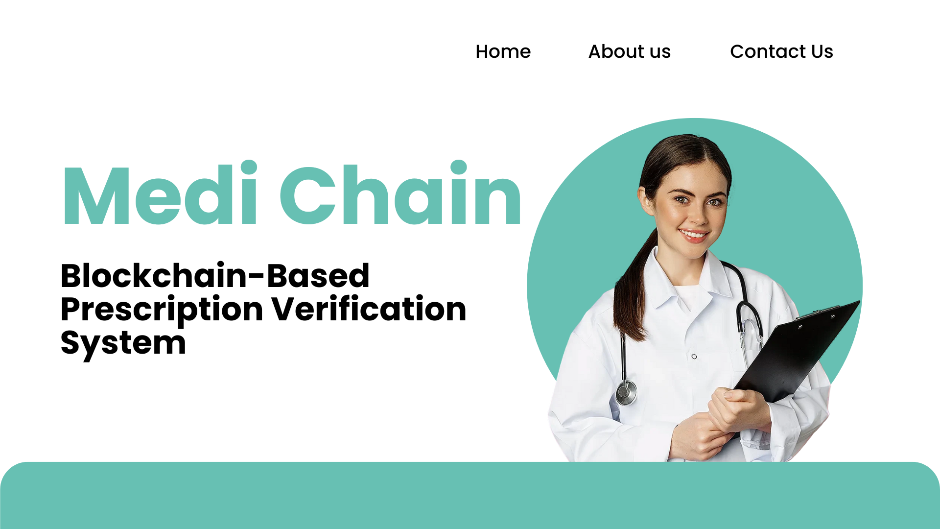 MediChain – Blockchain-Based Prescription Verification System